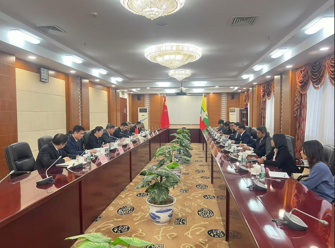 Deputy Minister of Science and Technology led by Myanmar Delegation Group visited Beijing to develop National High-Quality Research Infrastructure